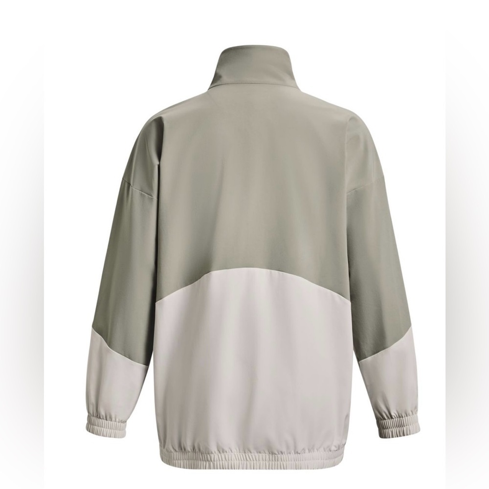 Under Armour Women's Woven Full Zip Oversized Jacket size small - Picture 2 of 7